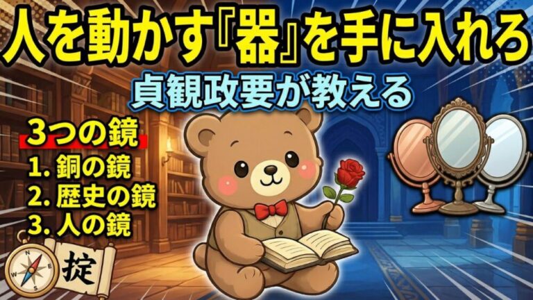 【貞観政要】最高のチームを作るリーダーの掟